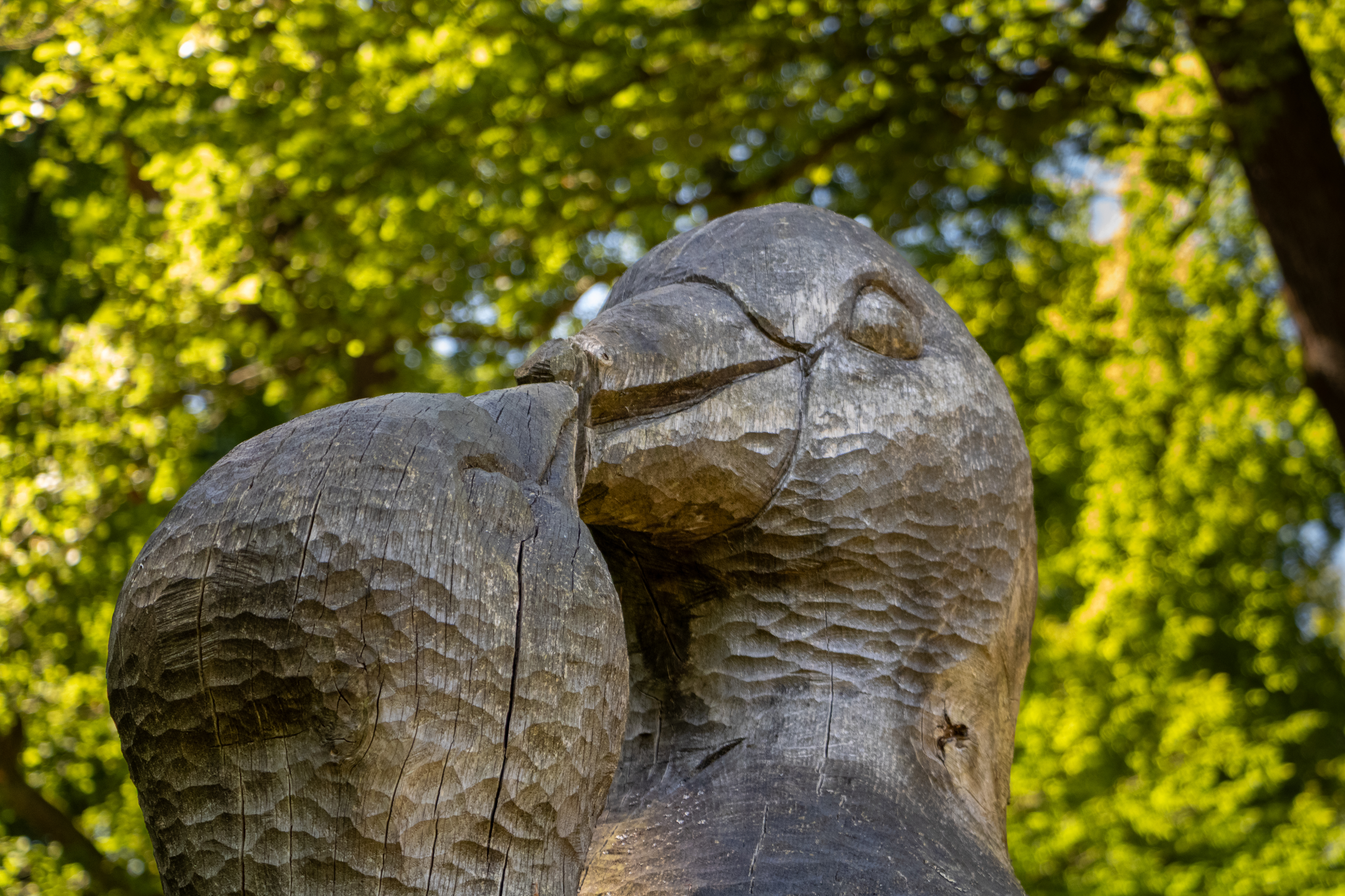 Skulpturen am Hexenteich in Menden